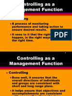 Controlling Management Function