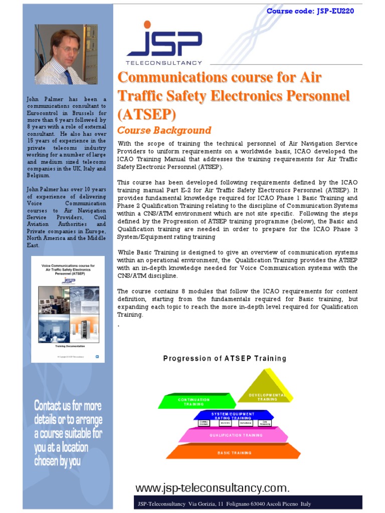 Atsep Training Course 2013 | PDF | Radio | Telecommunication