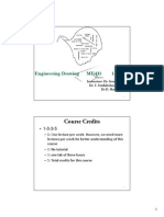 Engineering Drawing - Lecture 1 Introduction PDF