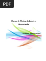 Manual - Técnicas de Estudo e Memorização