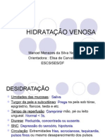 Hidratação venosa e desidratação