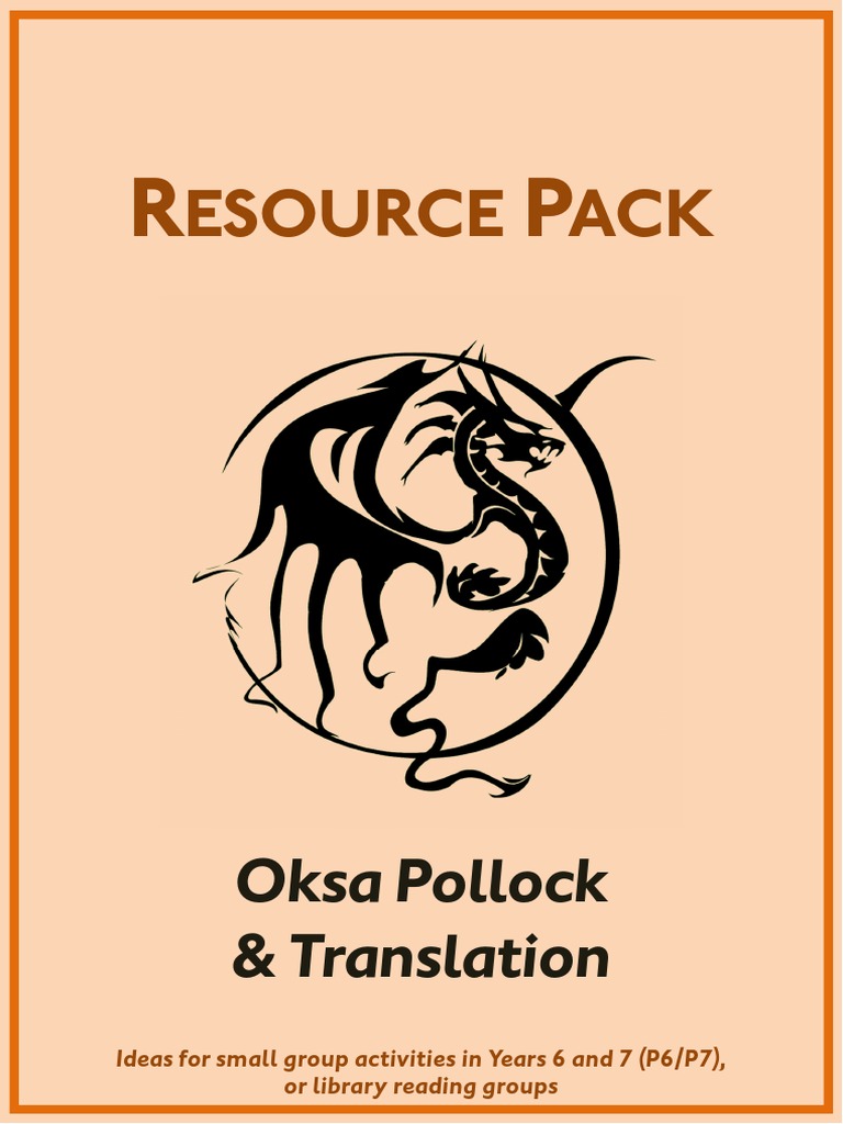 Oksa Pollock Translation Pack | PDF | Idiom | Translations