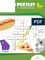 Word Puzzles Spelling Practice Workbook