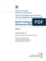 Joint Committee On Draft Voting Bill (2013)