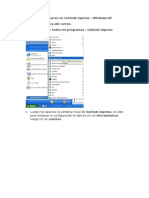 Configuración Correo Outlook Express Windows XP