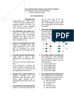 Lista I - Eletricidade Básica