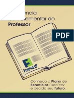 Cartilha Funpresp Previdencia Complementar Do Professor Rgb