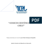 Avances Científicos en Chile