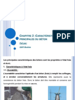 Chapitre 2 Caracteristiques Du Beton PDF