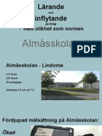 Almåsskolan "Lärande Och Inflytande På Riktigt... " 17 Dec 2014