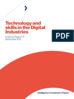 Evidence Report 73 Technology Skills Digital Industries