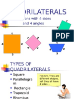 Quadrilaterals: Polygons With 4 Sides and 4 Angles