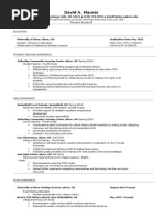 david maurer resume final