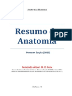 Resumo de Anatomia - Fernando Felix