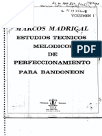 Estudios Tecnicos y Melodicos de Perfeccionamiento para Bandoneon