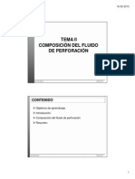 Tema II-ComposiciÃ³n del fluido de perforaciÃ³n (2015-1)