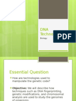 DNA Technology: Biology