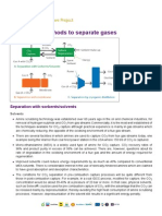 3 Basic Methods Gas Separation