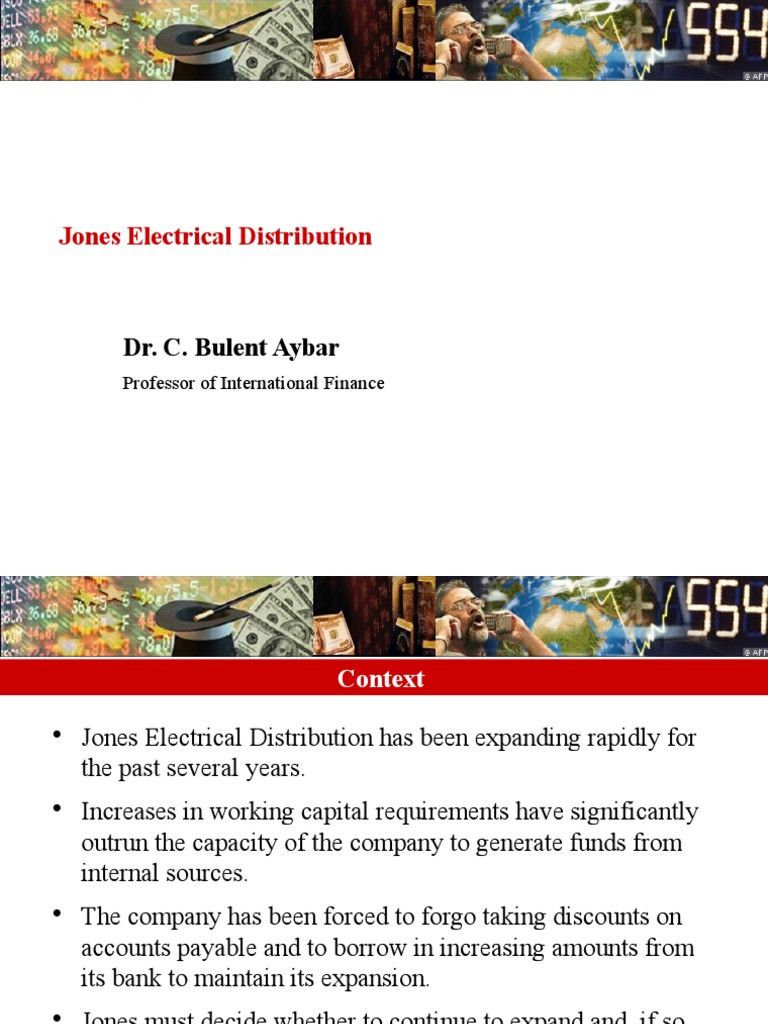 Jones Electrical Distribution PDF Discounting Expense