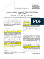 Fluid and Electrolytes Managment