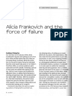 Alicia Frankovich and The Force of Failure - Column 5 (2010)