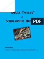 Smart Tweets For Scholarship Hunters by Budi Waluyo