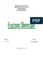 Ecuaciones Diferenciales