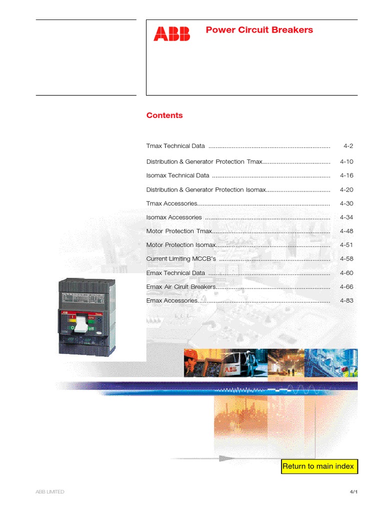 Abb PDF | PDF | Alternating Current | Mains Electricity