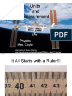 Units and Measurement