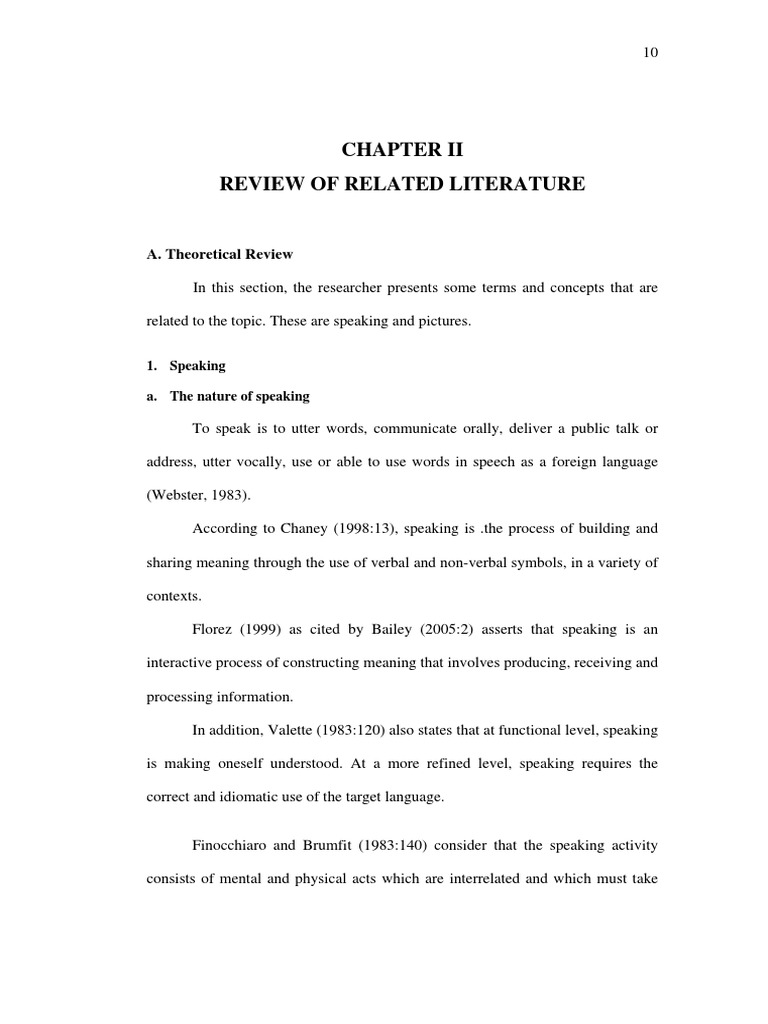 RRL Structure and Examples in Research | PDF | Speech | Curriculum