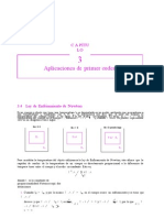 Ley de Enfriamiento de Newton