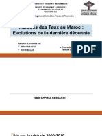 Marchés Des Taux Au Maroc - Evolutions de La Dernière Décennie