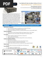 Exacq Hybrid 4U Rackmount NVR Server Datasheet