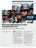 Winning Afghanistan at the Community Level (Kolenda)