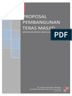 Download Proposal Pembangunan Teras Masjid by Tohir Haliwaza SN256618193 doc pdf
