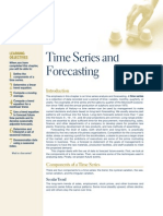 Time series and forecasting