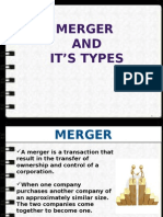 Merger AND It'S Types