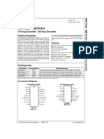 datasheet MM74C922