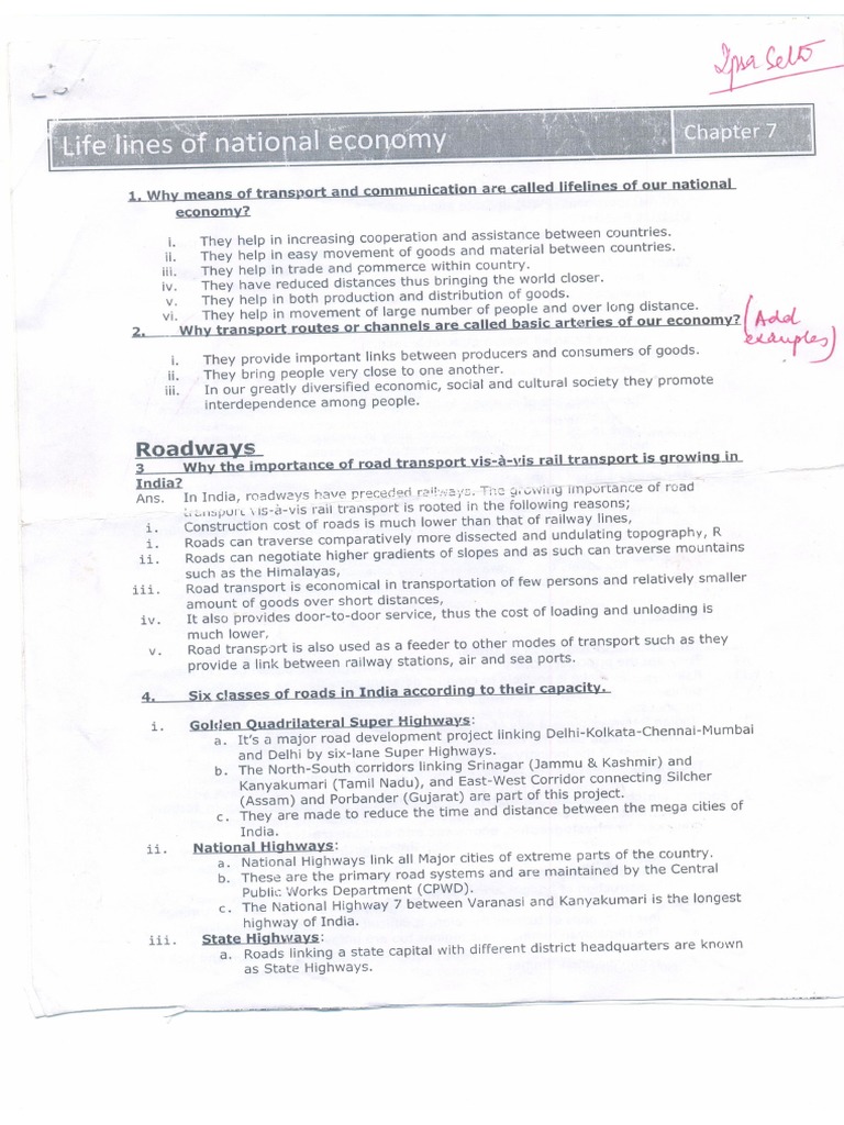 Geography Notes PDF | PDF