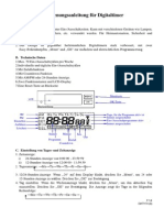 Programmable Digital Timer EMT717A Manual (G)