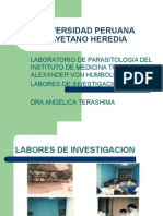 laboratorio de parasitologia