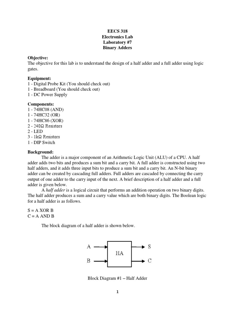 Lab 7 | PDF | Electronic Circuits | Electronic Design