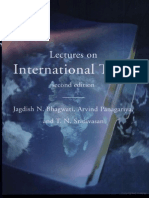 Lectures On International Trade