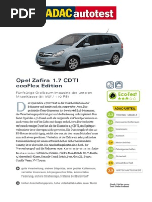 Opel Zafira 17 Cdti Ecoflex Edition