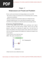 ACA Microprocessor and Thread Level Parallelism