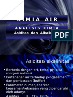 Kimia Air Asiditas Alkali