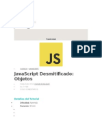 JavaScript Desmitificado - Objetos