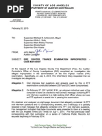 Download Los Angeles County firefighter exam leaks audit by Los Angeles Daily News SN256648591 doc pdf