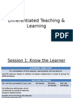 Differentiated Teaching & Learning for ELT Course