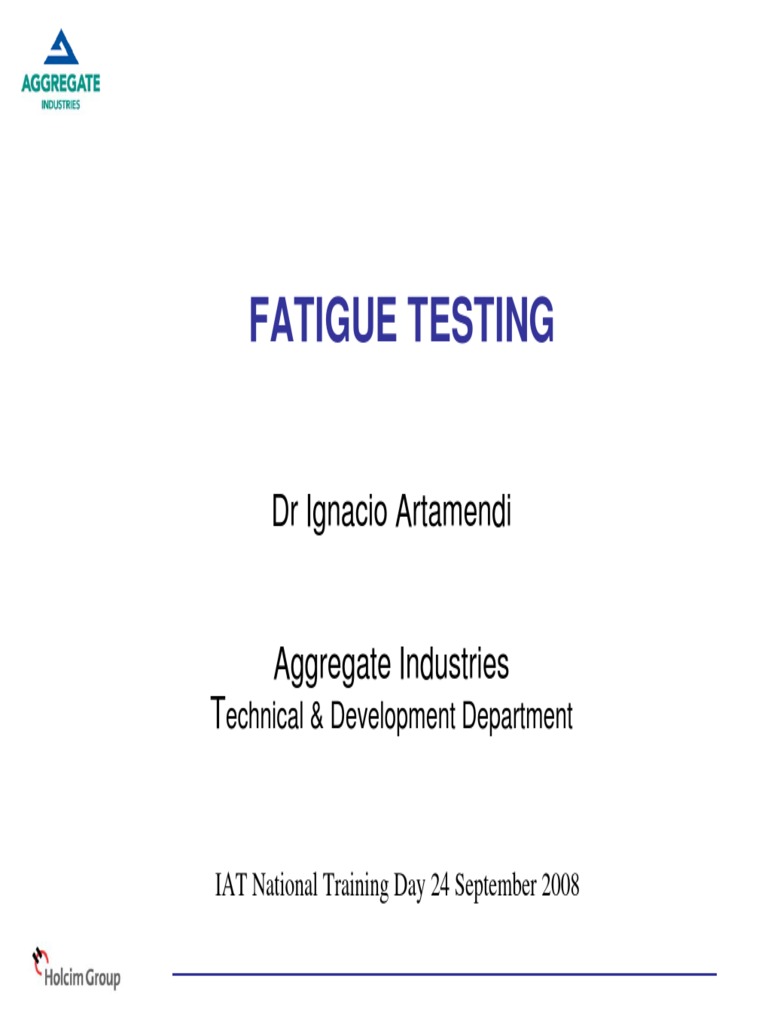 Indirect Tensile Fatigue Testing Overview | PDF | Fracture | Fatigue ...